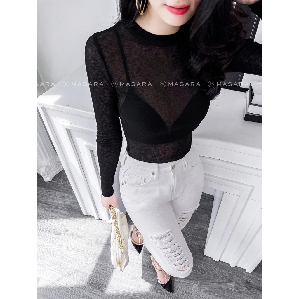 QUẦN JEAN BAGGY RÁCH 2 ĐÙI MÀU TRẮNG