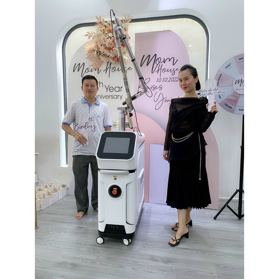 Máy laser trục khuỷu PICO TERA PLUS xóa xăm xóa nám tàn nhang