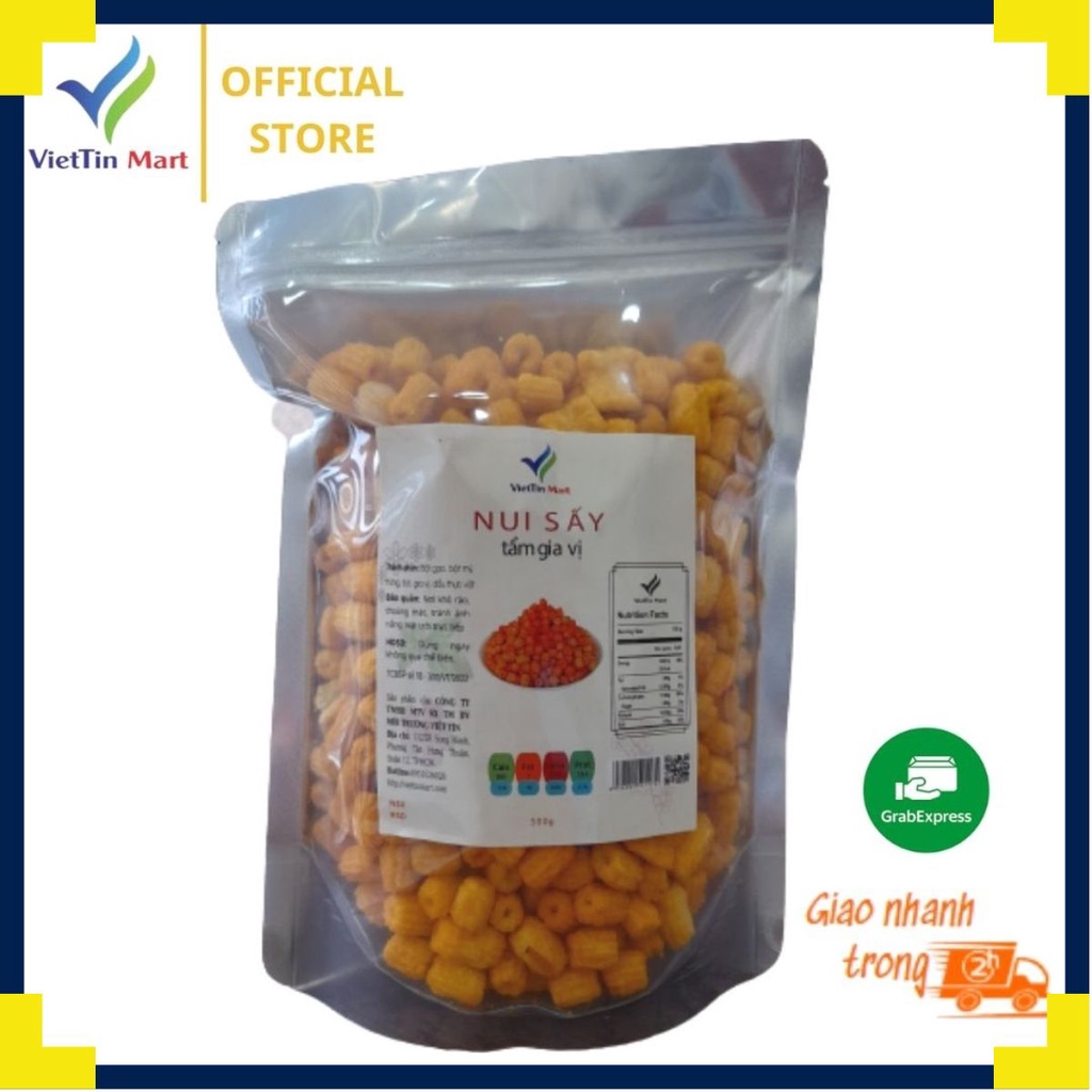 Nui Sấy Tẩm Gia Vị ngon lolyshop  túi 5kg