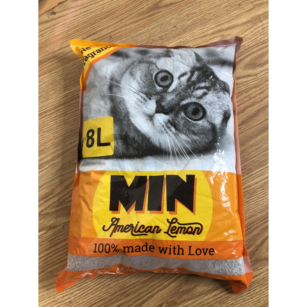 Cát vệ sinh cho mèo MIN 8L xuất xứ Nhật Bản Pet Luckily thumbnail