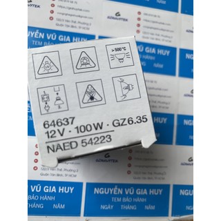 Bóng chóa osram hlx 64637 12v 100w