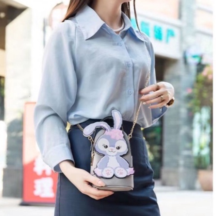 Túi Đeo Chéo Mini In Họa Tiết Hoạt Hình Minion Dễ Thương Thời Trang Cho Nữ