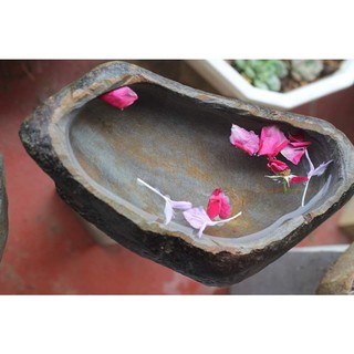 Chậu đá tự nhiên trồng sen, trồng hoa,nuôi cá..