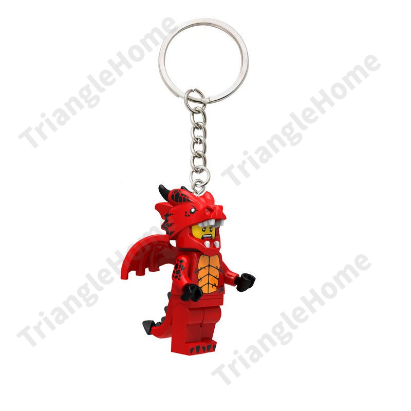 Móc Khóa Hình Lego Hình Chú Cá Mập Dễ Thương