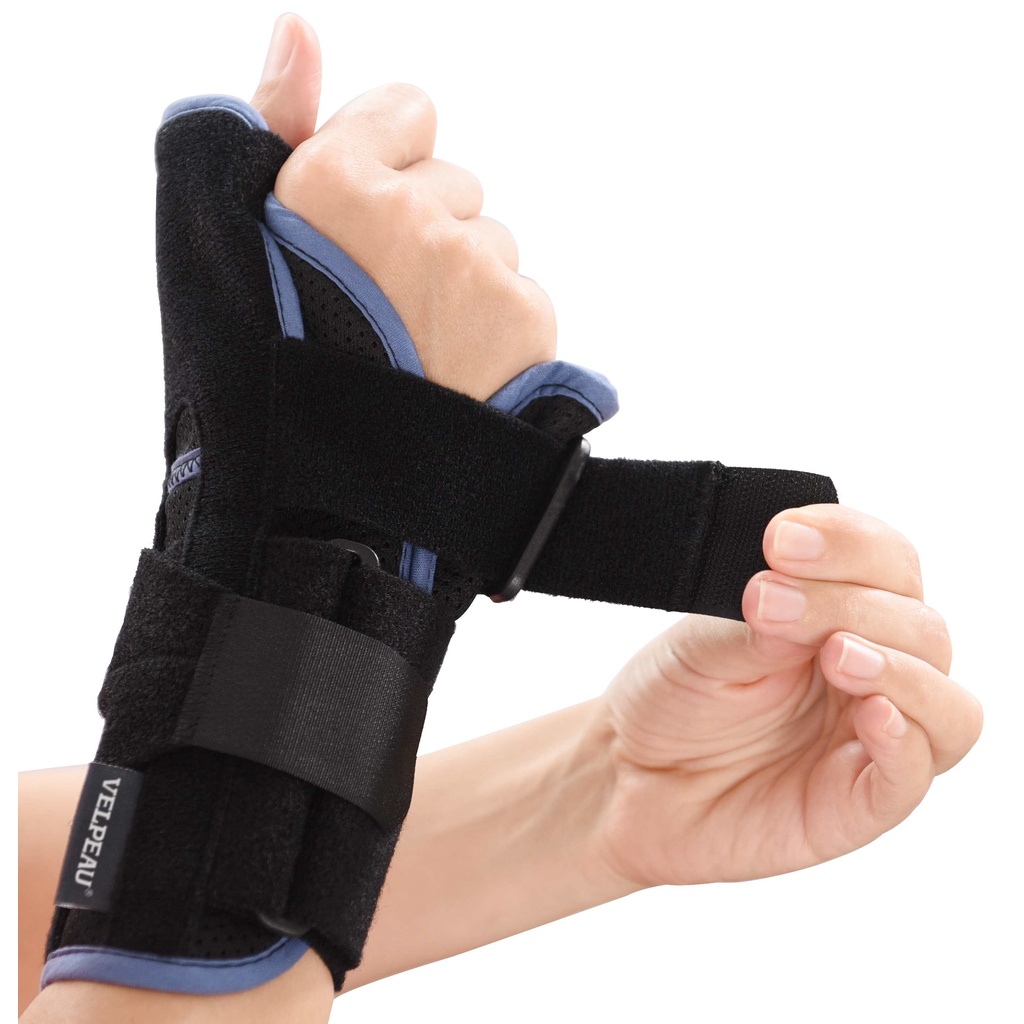 VELPEAU Thumb Cổ Tay Nẹp Chống Viêm Khớp Thumb Hỗ Trợ Bảo Vệ Giảm Đau Chống Bong Gân Nhẹ Ổn Định