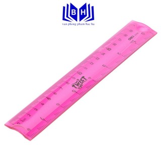 Thước kẻ nhựa dẻo ecopvc 20cm deli - e6208
