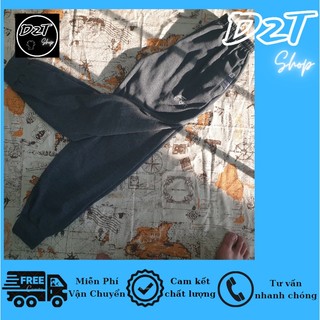 Quần Jogger nỉ thể thao nam thu đông, quần nỉ bo ống