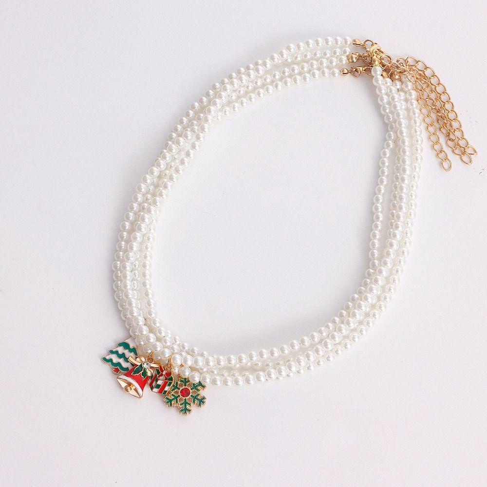 Vòng cổ Hợp Kim Mặt Hình Cây Thông Giáng Sinh Thời Trang Cho Nữ