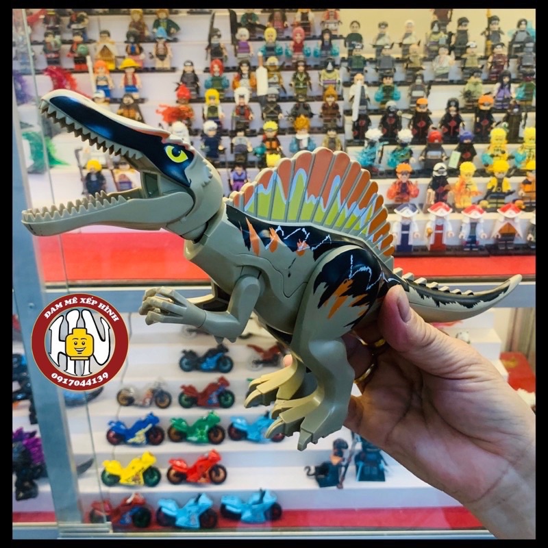 Đồ Chơi Xếp Hình - Lắp Ráp Khủng Long - Bạo Chúa Các Loại - Size To - Jurassic Park - Ảnh Thật !
