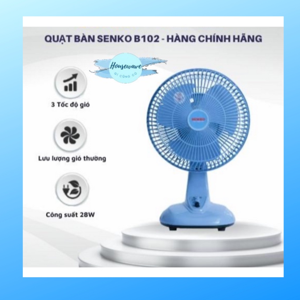Senko_Quạt bàn Senko B102 - 100% chính hãng