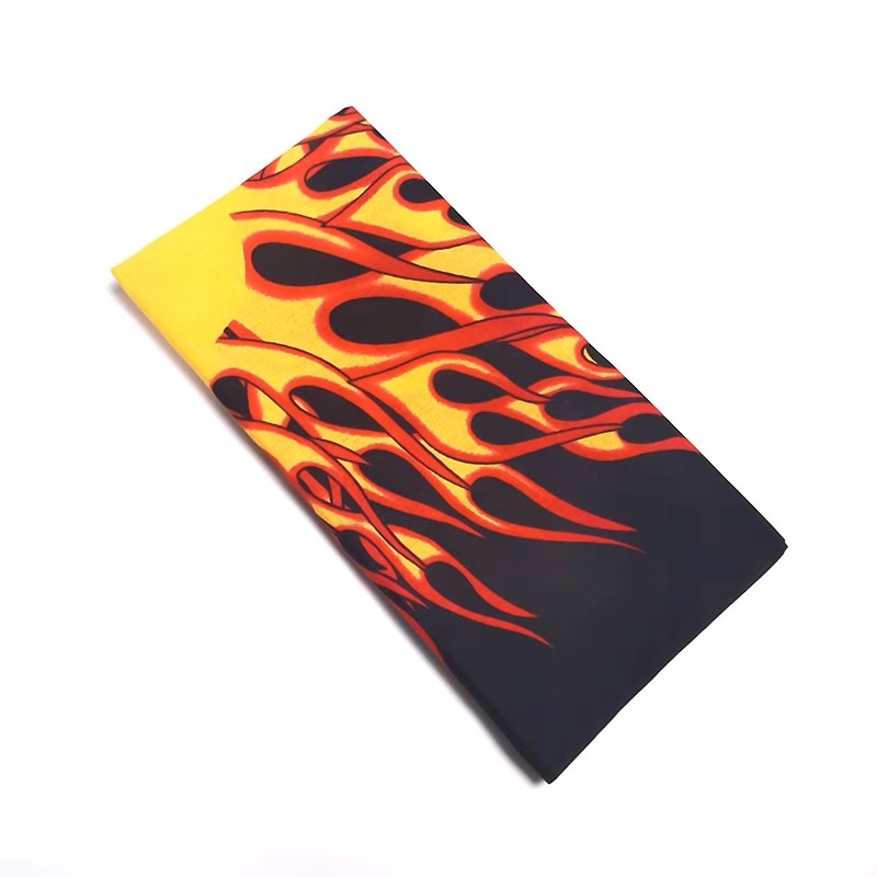 Bandana / khăn bandana / khăn turban hình ngọn lửa