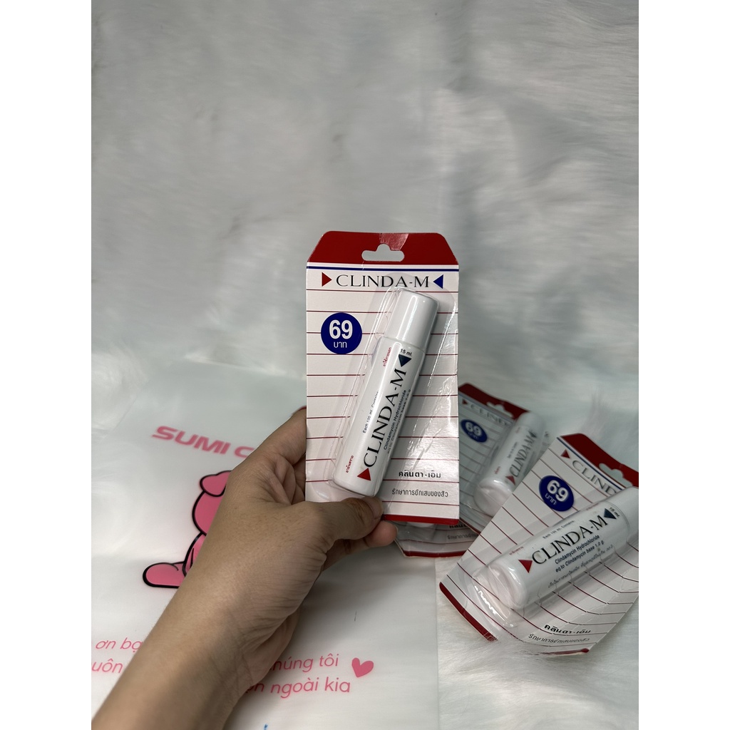 Chấm mụn Clinda M Thái Lan tuýp 15g