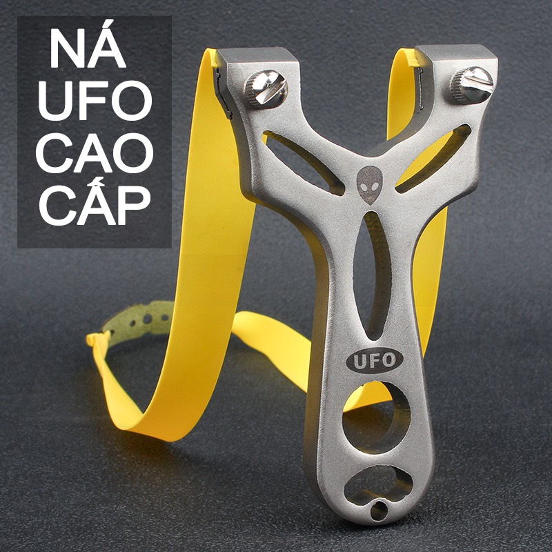 Ná Cao Su inox 304 UFO Chạc 7cm Hàng Chuẩn TẶNG 2 DÂY 1 GÓI BI