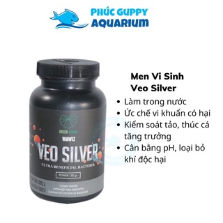 Vi sinh bột wawiz veo silver xử lý nước cho hồ cá