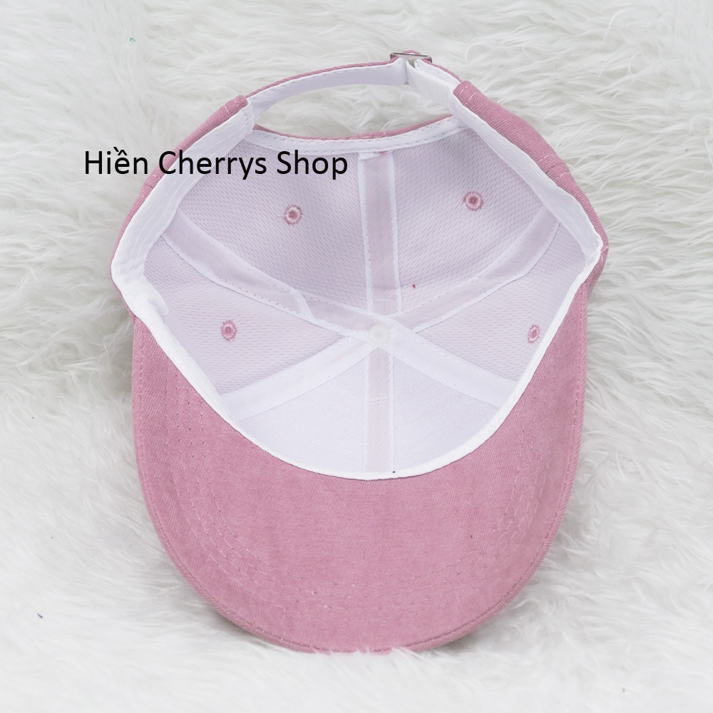 Mũ lưỡi trai, Nón kết vải nhung thêu chữ OFF đẹp thời trang phù hợp cho cả nam và nữ.