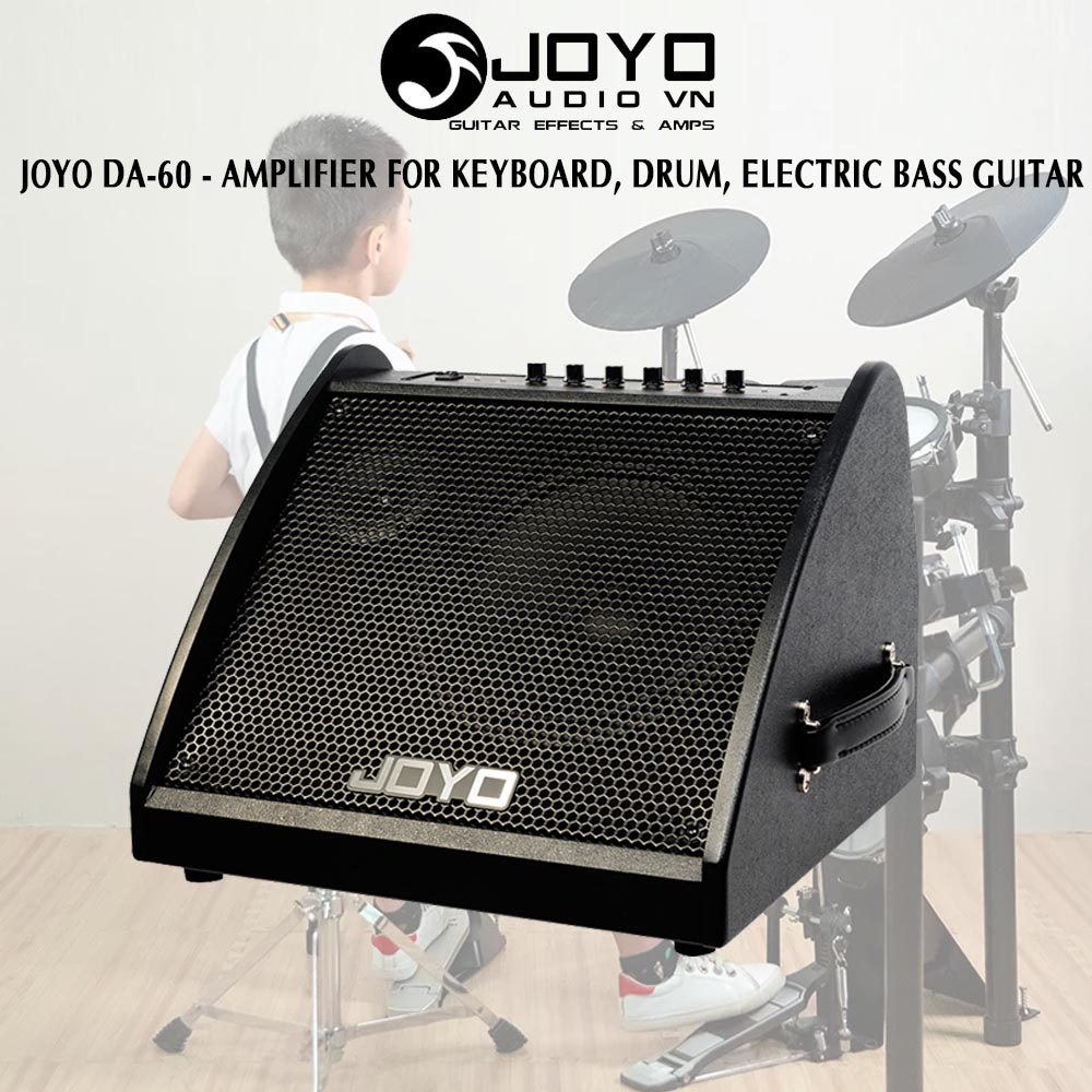 JOYO DA-60 60W – Loa Amplifier Cho Keyboard, Trống Điện và Electric Bass Guitar với Bluetooth (DA60)