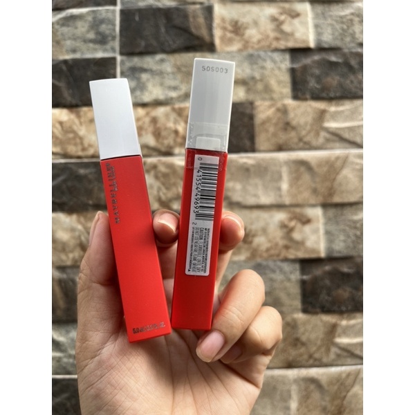 Son Kem Maybelline Superstay Matte Ink Liquid Lipstick - Heroine 25.Made in USA