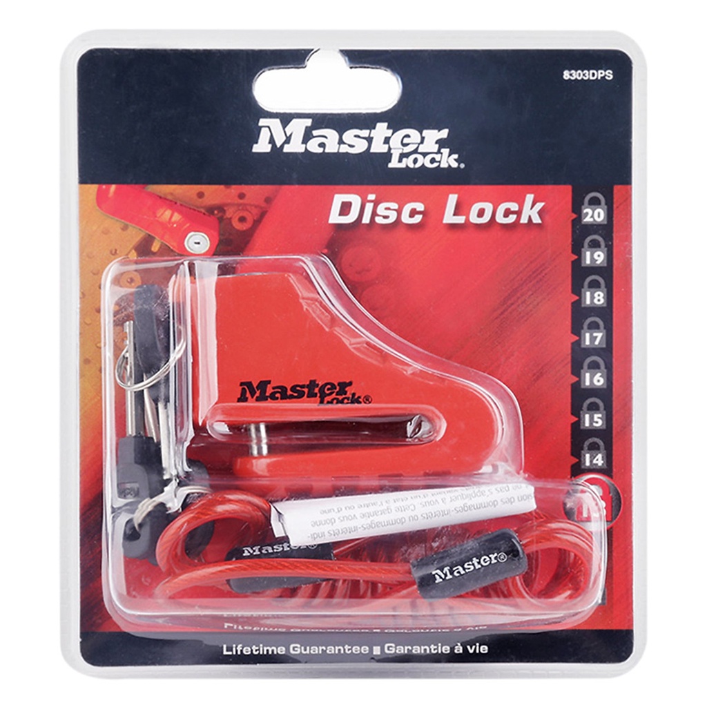 Khóa Thắng Đĩa Master Lock 8303 EURDPS+