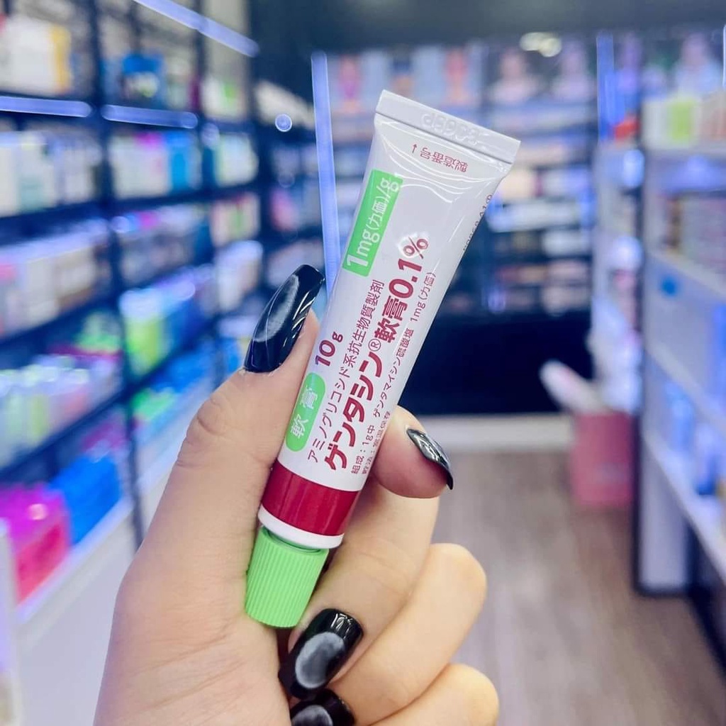 Kem Mờ Sẹo Gentacin Nhật Bản, Kem Giúp Làm Mờ Vết Sẹo Lồi, Kem Sẹo Lõm - 1 Tuýp 10gr