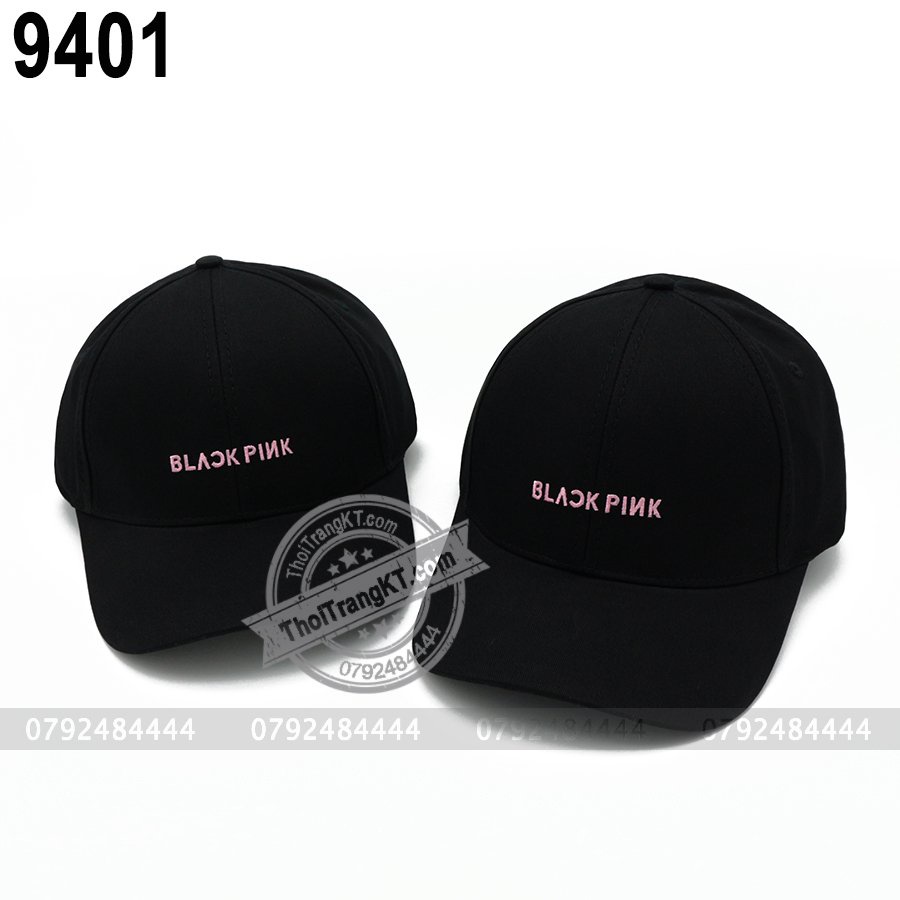 Combo 2 Nón BLACK-PINK Đen