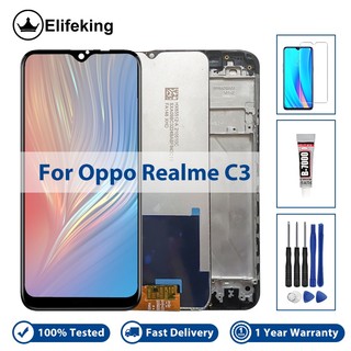 Màn hình cảm ứng lcd 100% thay thế cho realme c3 / c3i / realme 5 / 5i / 5s / 6i kính