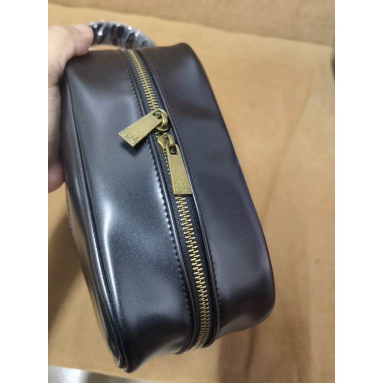 Túi Golf cầm tay da bóng cao cấp Malbon Hàn Quốc 2023