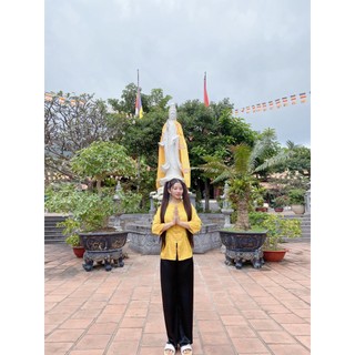 BÀ BA VÂN HOA HỒNG LỤA SATIN CAO CẤP