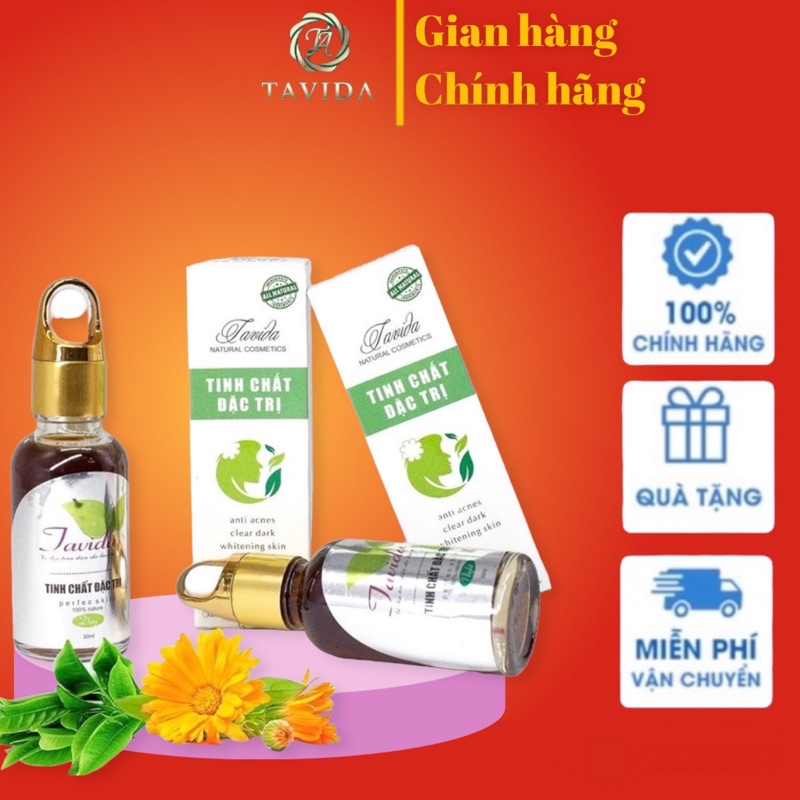 SERUM TINH CHẤT TAVIDA DÀNH CHO DA MỤN DA DẦU