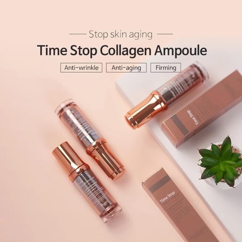 Tinh chất collagen tươi và chiết xuất 76% từ nấm lên men chống lão hoá The Plant Base Time Stop 20ml