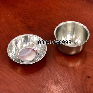 Chén inox y tế sâu/cạn