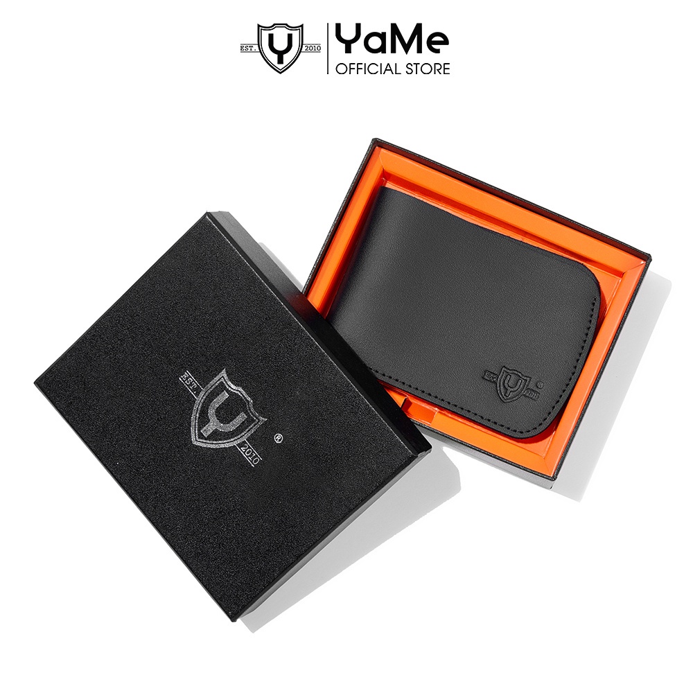Ví Nam Da Bò Thật Dáng Ngang Thương Hiệu Y2010 Nguyên Bản V25 21246 |YaMe| !
