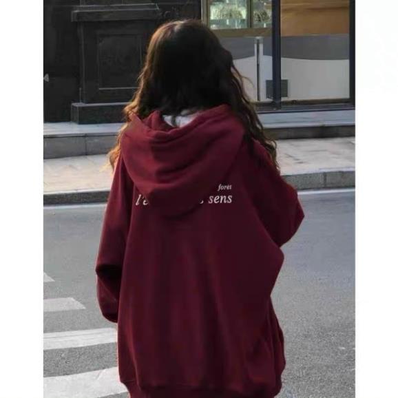 Áo hoodie FOREST MŨ 2 LỚP Chất liệu nỉ bôngform thụng nam nữ kiểu dáng unisexcó túi bụng và dây rút mũ mùa đông