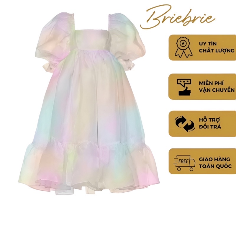 Đầm babydoll xoè kiểu dáng công chúa Trâm Anh Boutique cao cấp chất liệu organza, sang chảnh 234