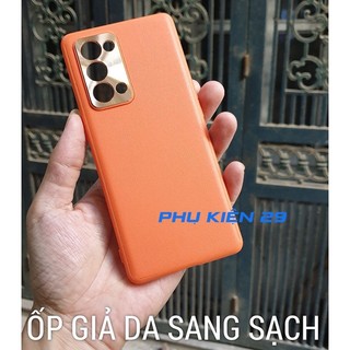 [Oppo Find X3 Neo/ Reno 5/6/8 Pro Plus/ (6/8 Pro bản Việt Nam)] Ốp lưng da chống sốc,chống va đập AIORIA