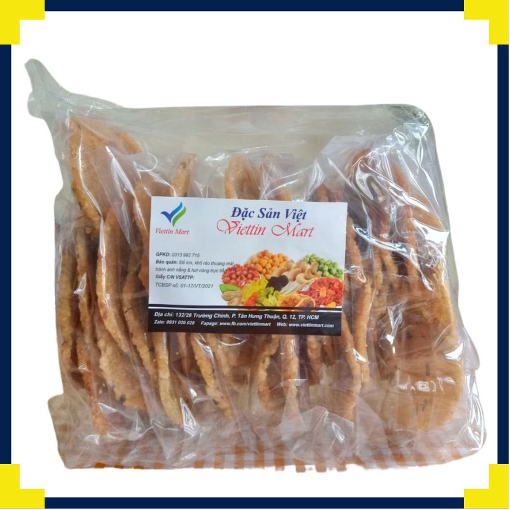 Cơm Cháy Mắm Hành Bể VIETTIN MART 10 Gói
