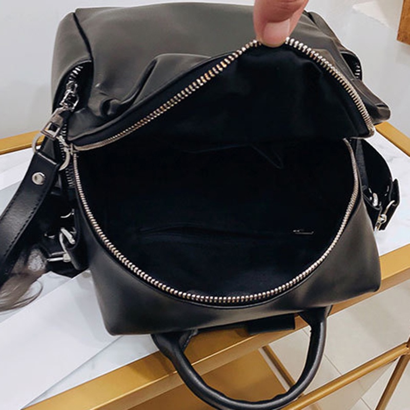 Balo Màu Sắc Đơn Giản Phong Cách retro Cho Nữ