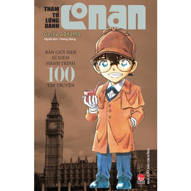 Truyện - Thám Tử Lừng Danh Conan - Tập 100 ( Bản Thường / LIMITED tùy chọn) - Kim Đồng
