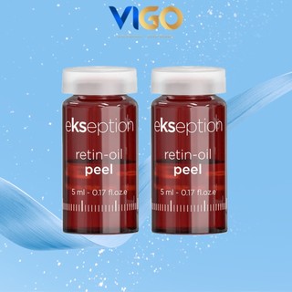 Combo 2 Tinh chất peel da Ekseption Retin-oil Peel 5ml