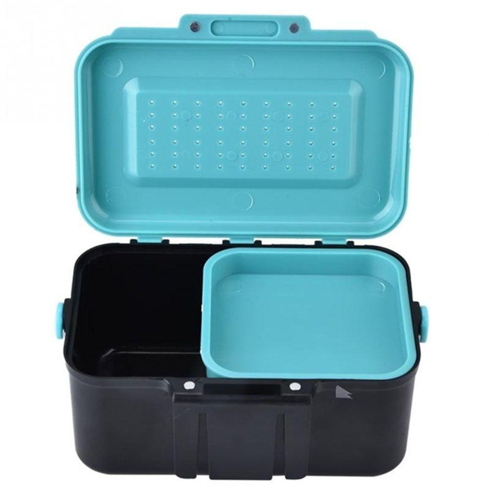 Norman Hộp Đựng Mồi Câu Cá Hai Lớp Siêu Bền Tiện Dụng