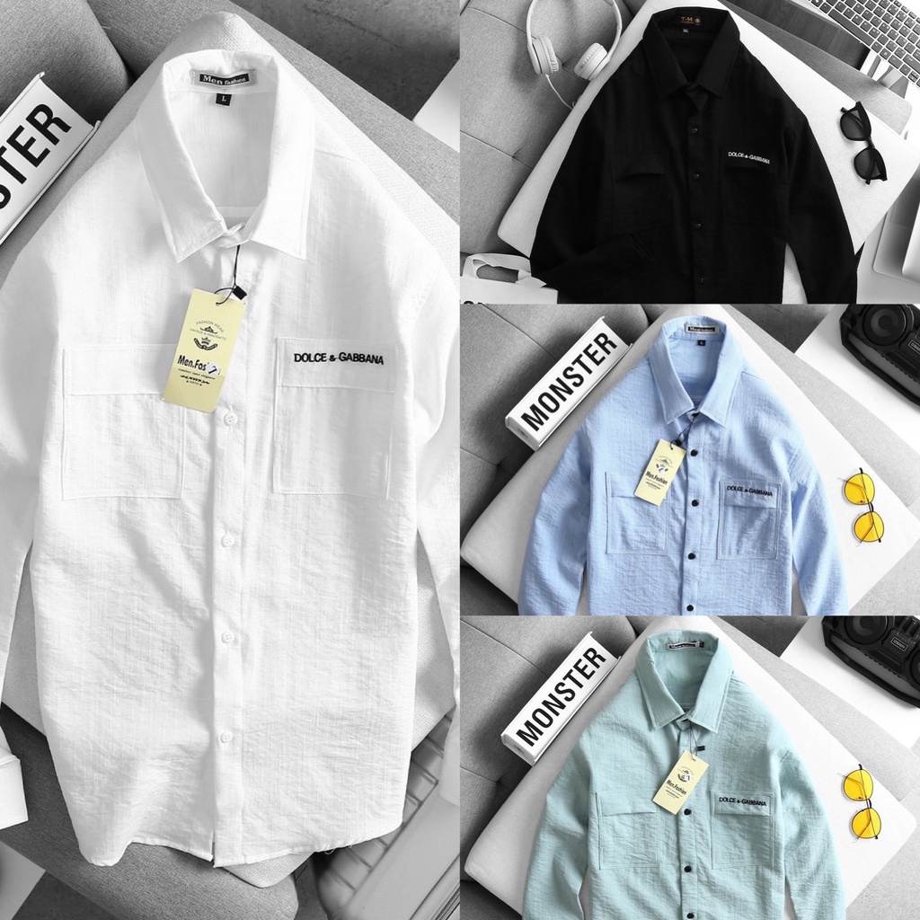 Áo sơ mi nam vải đũi dài tay nhiều màu sắc cao cấp tinh tế sang trọng❤