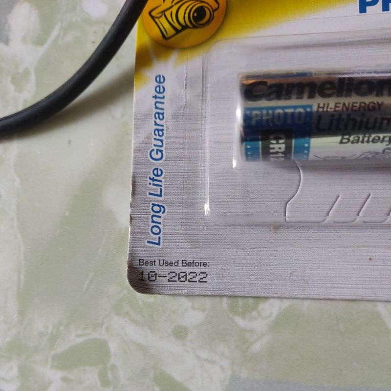 Pin CRV123A Camelion