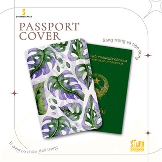 Bao da hộ chiếu/passport cover ví đựng hộ chiếu tropical pp147 stormbreaker