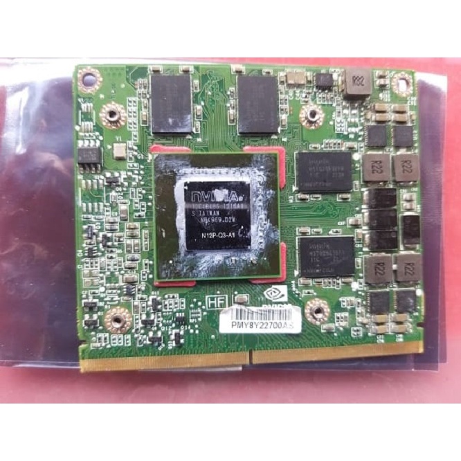 [HCM] Card Màn Hình NVIDIA QUADRO K1000M 2GB MXM DDR3 Dùng cho Laptop Dell Precision M4600, HP 8560W 8570W