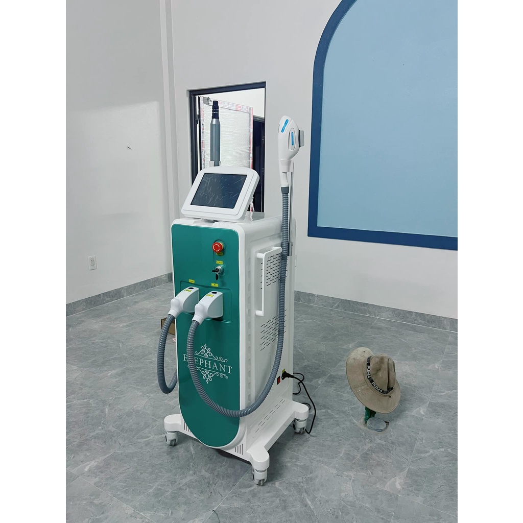 Máy 2in1 Triệt Lông Xóa Xăm Elephant 2022
