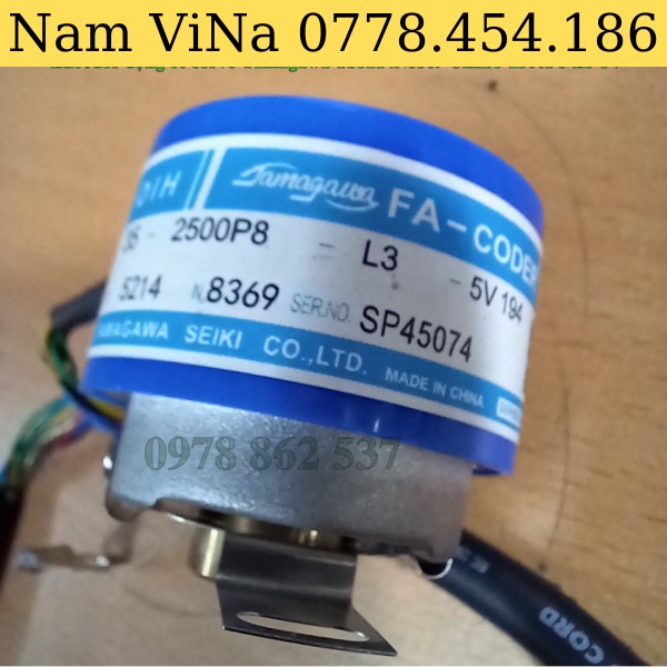 [Xuất vat] Bộ mã hóa xung Encoder động cơ servo Tamagawa TS5214N8369 OIH35-2500P8-L3-5V
