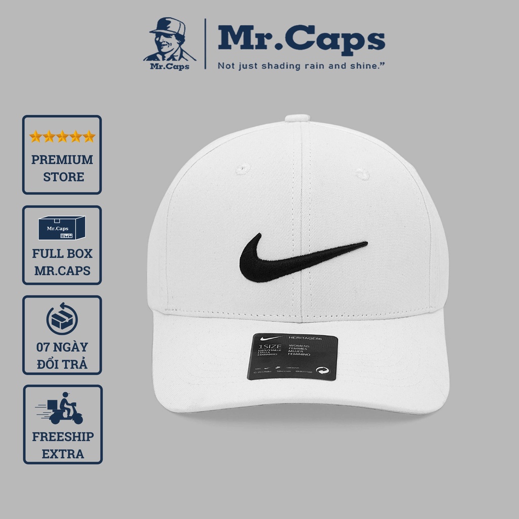 Nón Ni.ke lưỡi trai xuất dư - Nón kết Hàn Quốc cao cấp nam nữ thời trang phong cách ullzang form unisex Mrcap Store