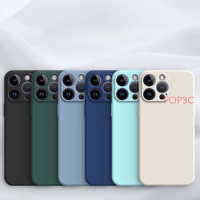 Ốp Điện Thoại Màu Trơn Cho iPhone 14 Pro max iPhone 11 Pro max iPhone 12 Pro max iPhone 13 Pro max YT