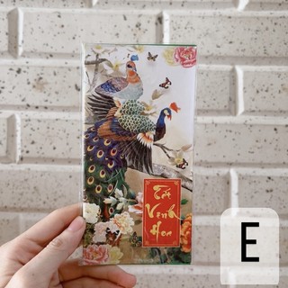 Xấp 6 bao lì xì 2024 (bao dày, nhiều mẫu)