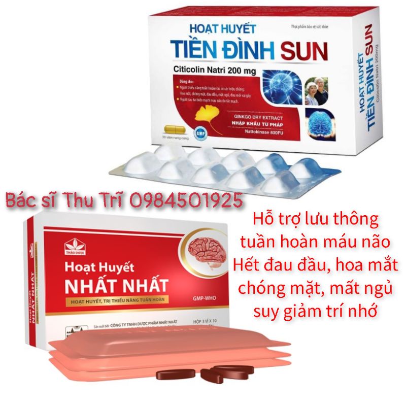 HOẠT HUYẾT TIỀN ĐÌNH SUN - (thực phẩm bảo vệ sức khỏe) nguyên liệu nhập khẩu Pháp date mới nhất