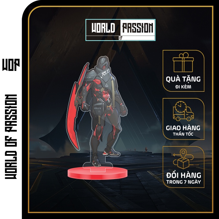 Mô Hình Nhân Vật Quillen Đặc Công Mãng Xà Trong Game Liên Quân Mobile